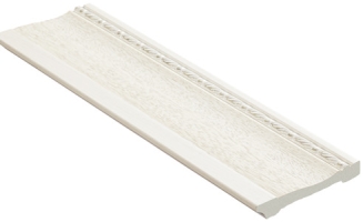 Плинтус напольный Decomaster 195-15, 95x14x2400 мм