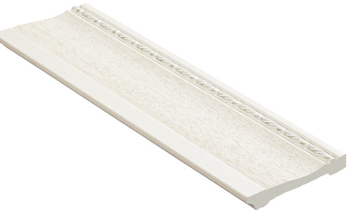 Плинтус напольный Decomaster 195-15, 95x14x2400 мм