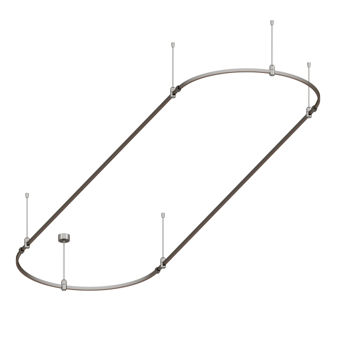 Основание ART-APRIORI-OVAL-ROD-400-4000x1000 (TN), Arlight, 054530, изображение 2 Основание ART-APRIORI-OVAL-ROD-400-4000x1000 (TN), Arlight, 054530, изображение 2