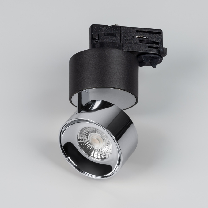 Светильник SP-PLURIO-TRACK-4TR-R77-9W Warm3000 (BK-CHR, 36 deg, 230V), Arlight, 038125, изображение 4