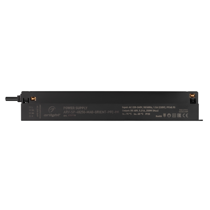 Блок питания ARV-SP-48250-MAG-ORIENT-PFC-BK (48V, 5.21A, 250W), Arlight, 035779, изображение 2