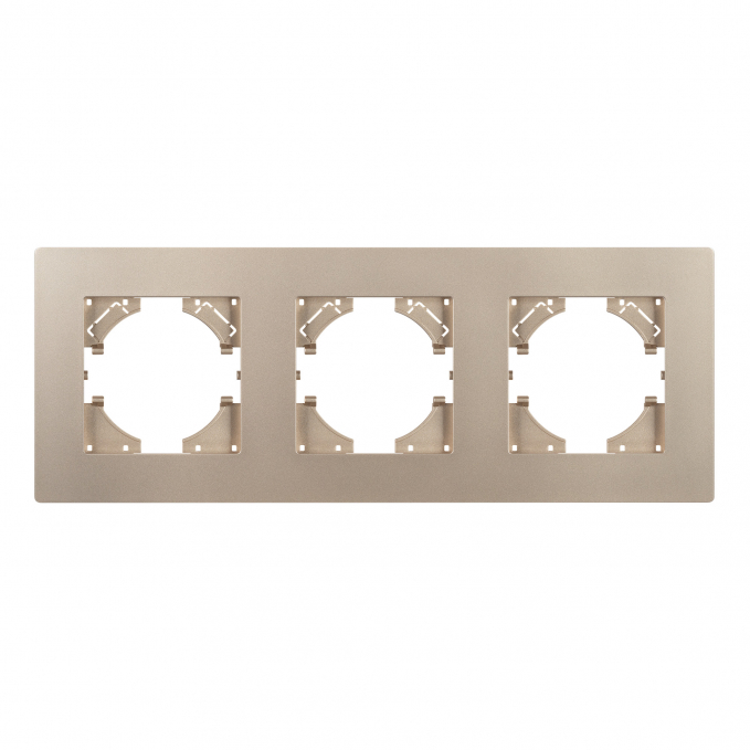 Рамка пластиковая FRM-PERIO-PL-3-GD, Arlight, 049757, изображение 4