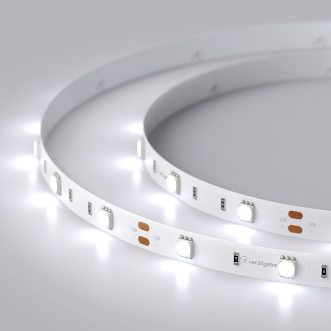 Светодиодная лента RT 2-5000 12V Cool 8K (5060, 150 LED, LUX), Arlight, 016890, изображение 3 Светодиодная лента RT 2-5000 12V Cool 8K (5060, 150 LED, LUX), Arlight, 016890, изображение 3