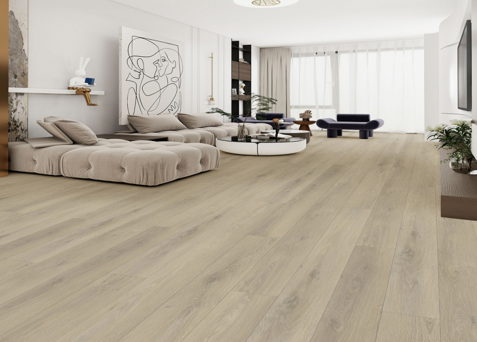 Каменный SPC ламинат Respect Floor 8301 Дуб Славянский