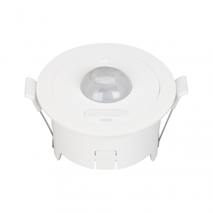 INTELLIGENT ARLIGHT Датчик движения ARL-SENS-801-14-12-IN White (230V/3V, PIR, 433MHz), Arlight, 058342, изображение 1 INTELLIGENT ARLIGHT Датчик движения ARL-SENS-801-14-12-IN White (230V/3V, PIR, 433MHz), Arlight, 058342, изображение 1