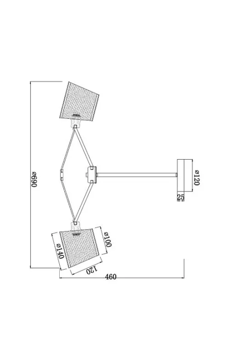 Люстра Джино E14x3, Freya, FR5108PL-03CH