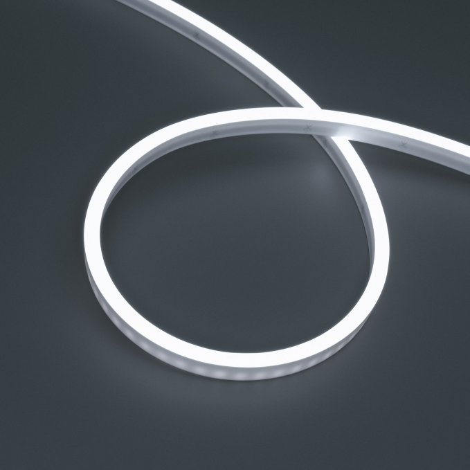 Светодиодная лента герметичная WAVE-SIDE-PU-A120-06x12mm 24V White5700 (8 W/m, IP68, 1m, wire x1), Arlight, 052583, изображение 1 Светодиодная лента герметичная WAVE-SIDE-PU-A120-06x12mm 24V White5700 (8 W/m, IP68, 1m, wire x1), Arlight, 052583, изображение 1