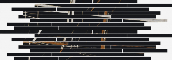Мозаика Italon Charme Deluxe Sahara Noir Strip 26x75, 610110000643 Мозаика Italon Charme Deluxe Sahara Noir Strip 26x75, 610110000643