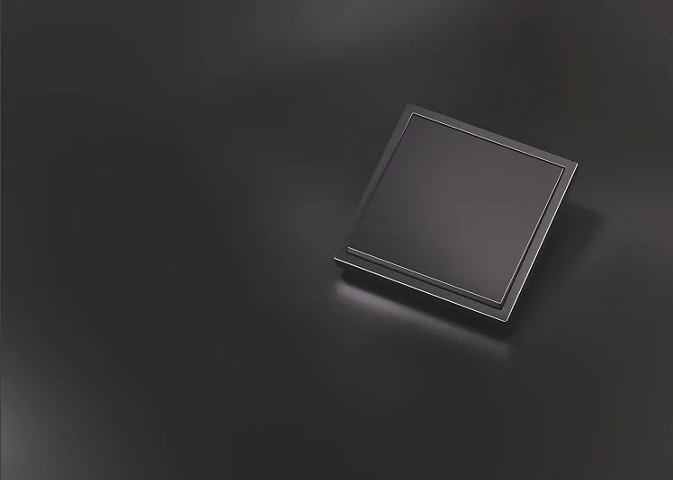 Клавиша для выключателя/переключателя одноклавишного, S70 Metal (антрацит), Voltum, VLSM000112