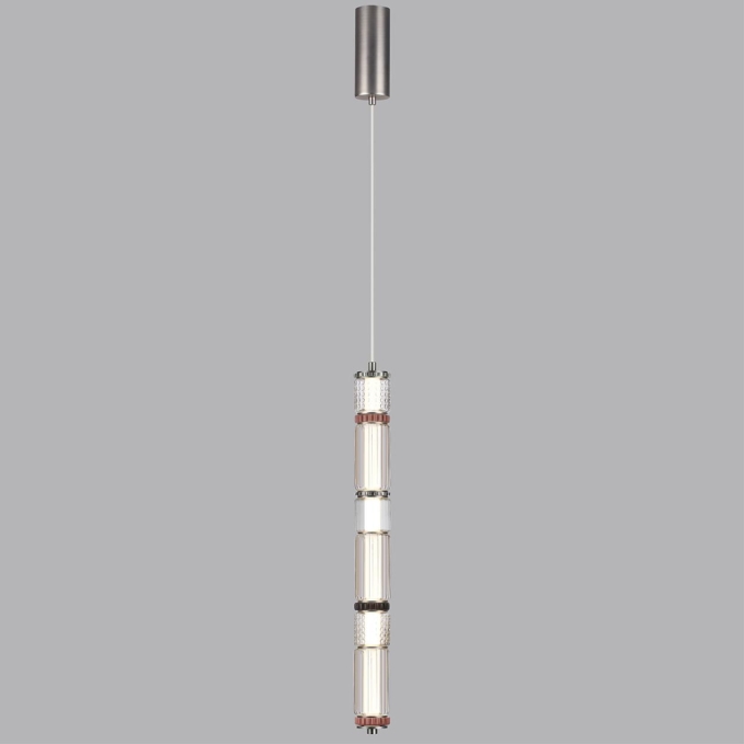 Подвес LED 22W 4000K COLLIER L-VISION Подвес 045 ODEON LIGHT 5456/18L, фото на цветном фоне 1 Подвес LED 22W 4000K COLLIER L-VISION Подвес 045 ODEON LIGHT 5456/18L, фото на цветном фоне 1