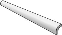 Бордюр Equipe Artisan Pencil Bullnose White 3x20, 24494