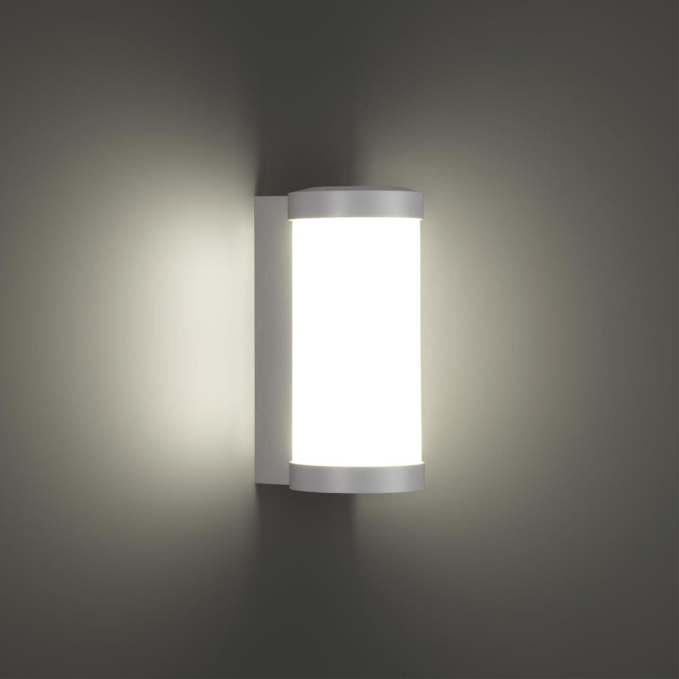Светильник ландшафтный настенный IP65 LED 6W 4000K 180-265V OPAL STREET NT24 776 NOVOTECH 359299, фото на цветном фоне 2 Светильник ландшафтный настенный IP65 LED 6W 4000K 180-265V OPAL STREET NT24 776 NOVOTECH 359299, фото на цветном фоне 2