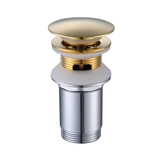 Донный клапан для раковины Caprigo Parts 99-534-BRG матовое золото Донный клапан для раковины Caprigo Parts 99-534-BRG матовое золото