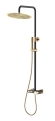 Душевая стойка со смесителем Boheme Stick 128-BG золото