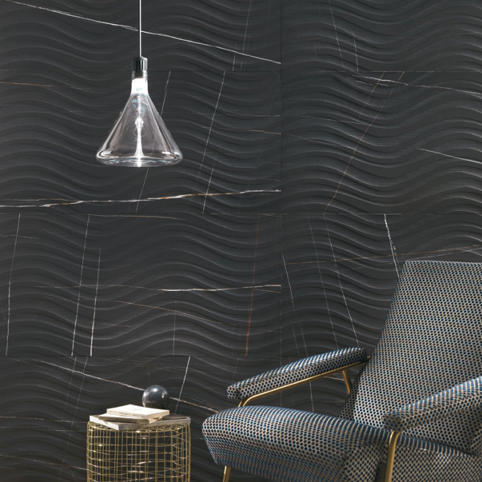 Керамогранит Italgraniti Experience Marble Sahara Noir Onda 60x120, MB04BAOP Керамогранит Italgraniti Experience Marble Sahara Noir Onda 60x120, MB04BAOP