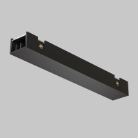 Коннектор питания прямой Basity, черный, TRA172IPC-1B