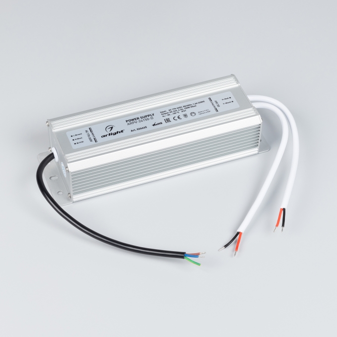 Блок питания ARPV-24150-D (24V, 6.3A, 150W), Arlight, 026665, изображение 2 Блок питания ARPV-24150-D (24V, 6.3A, 150W), Arlight, 026665, изображение 2