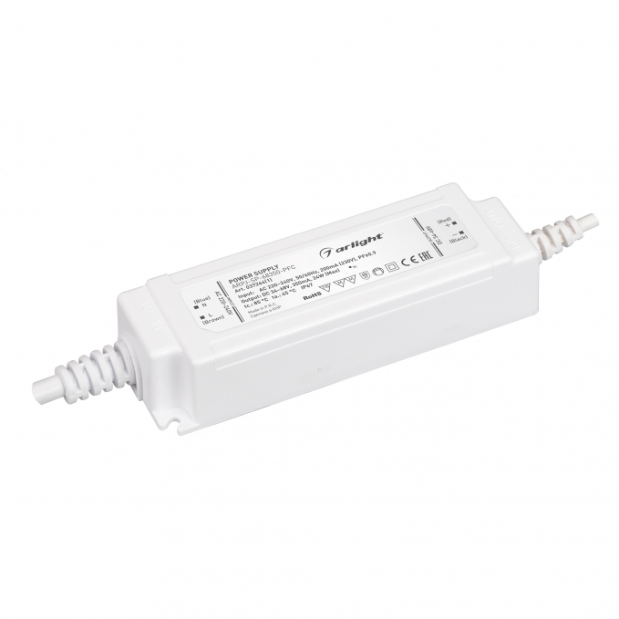 Блок питания ARPJ-SP-68350-PFC (24W, 34-68V, 0.35A), Arlight, 037264(1), изображение 1 Блок питания ARPJ-SP-68350-PFC (24W, 34-68V, 0.35A), Arlight, 037264(1), изображение 1