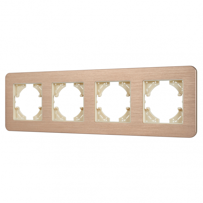 Рамка алюминиевая FRM-AKIRY-AL-4-GD, Arlight, 049733, изображение 1