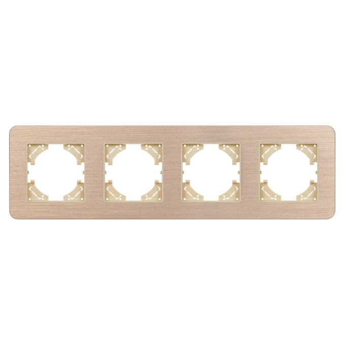 Рамка алюминиевая FRM-AKIRY-AL-4-GD, Arlight, 049733, изображение 3