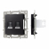 Механизм компьютерной розетки двойной SCT-MPC2-PL-BK (RJ-45, CAT6), Arlight, 045337, изображение 1 Механизм компьютерной розетки двойной SCT-MPC2-PL-BK (RJ-45, CAT6), Arlight, 045337, изображение 1