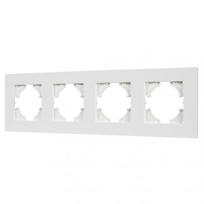 Рамка пластиковая FRM-PERIO-PL-4-WH, Arlight, 049758, изображение 1