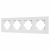 Рамка пластиковая FRM-PERIO-PL-4-WH, Arlight, 049758
