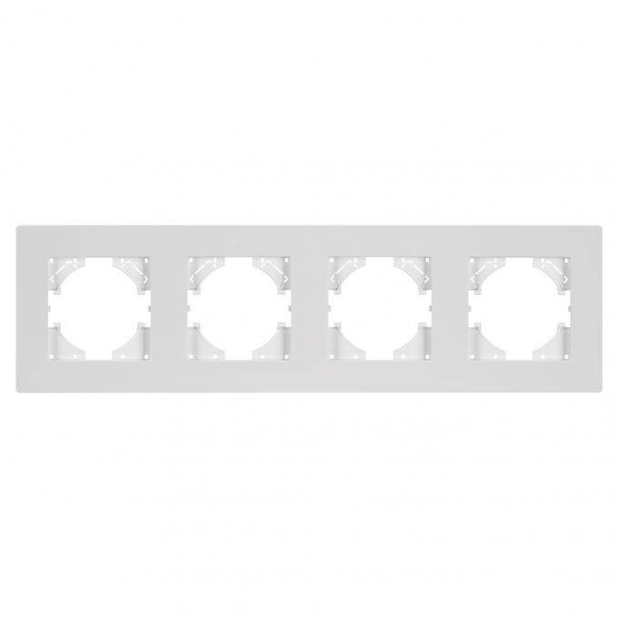 Рамка пластиковая FRM-PERIO-PL-4-WH, Arlight, 049758, изображение 3