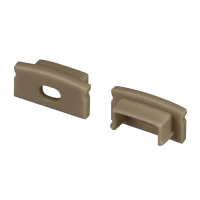Заглушка LINE-1708 OLIVE GREY с отверстием, Arlight, 038632