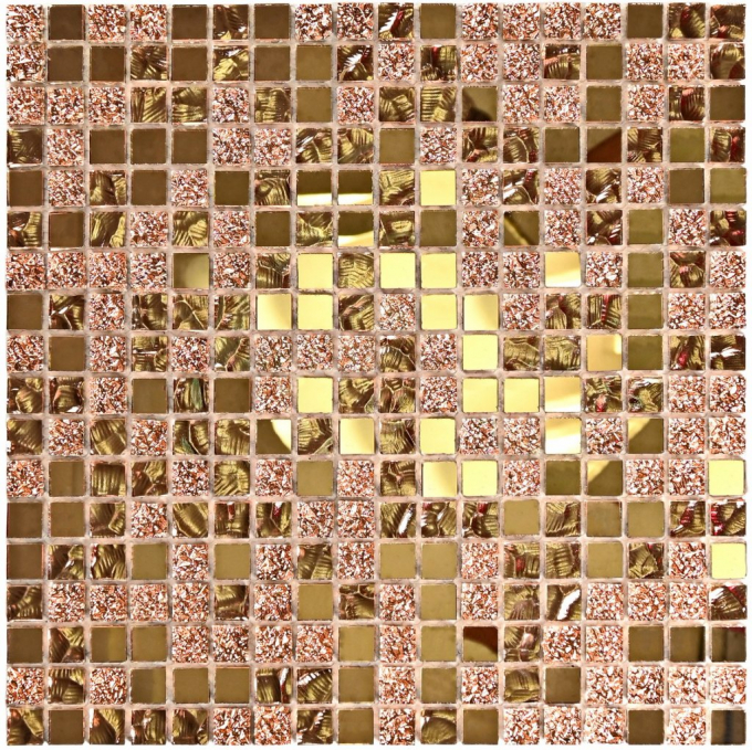 Мозаика Bonaparte Mosaics Mirror Bronze 30x30 Мозаика Bonaparte Mosaics Mirror Bronze 30x30