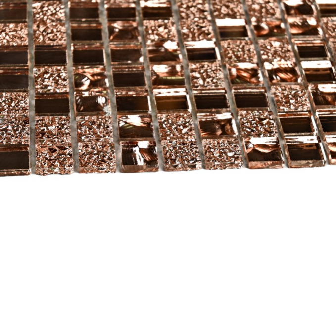 Мозаика Bonaparte Mosaics Mirror Bronze 30x30 Мозаика Bonaparte Mosaics Mirror Bronze 30x30