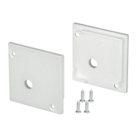 Заглушка SL-KANT-H30 SQUARE с отверстием, Arlight, 024481