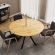 Стол обеденный Luminary Fusion, Hesby Import, HSBI_DT2313_wooden
