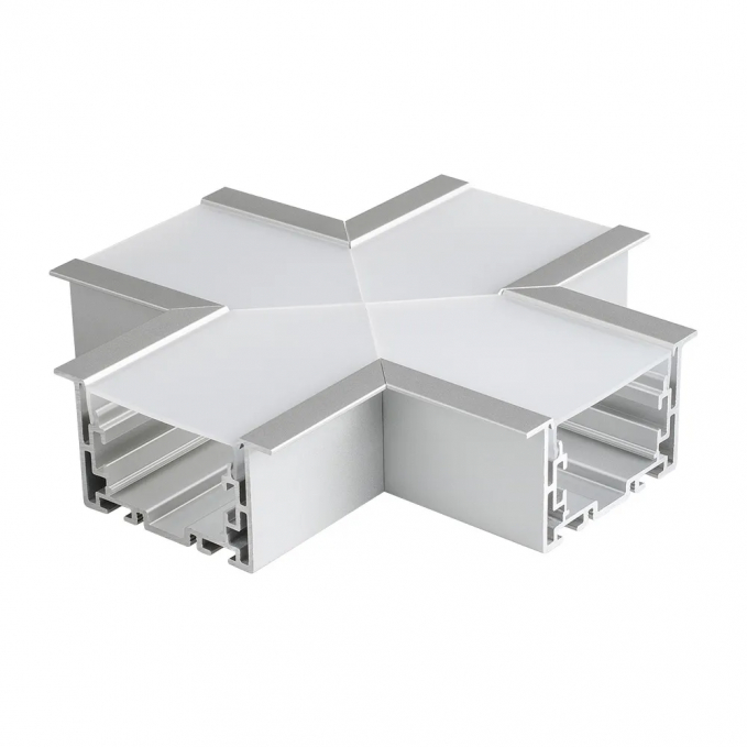 Угол S2-LINIA69-F-X90 крестовой, Arlight, 021281, изображение 1 Угол S2-LINIA69-F-X90 крестовой, Arlight, 021281, изображение 1