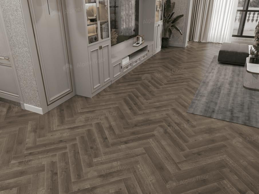 Каменный ламинат SPC Alpine Floor Parquet Light Дуб Антарес, ЕСО 13-19 MC