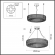 Люстра LED 52W 4000K 2971Лм PANTA L-VISION ODL24 581 ODEON LIGHT 4926/52L, схема товара Люстра LED 52W 4000K 2971Лм PANTA L-VISION ODL24 581 ODEON LIGHT 4926/52L, схема товара