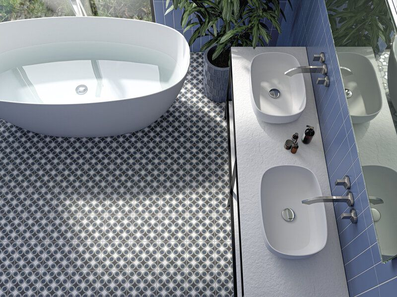 Керамогранит Cifre Hidra Pop Cold 20x20 Керамогранит Cifre Hidra Pop Cold 20x20