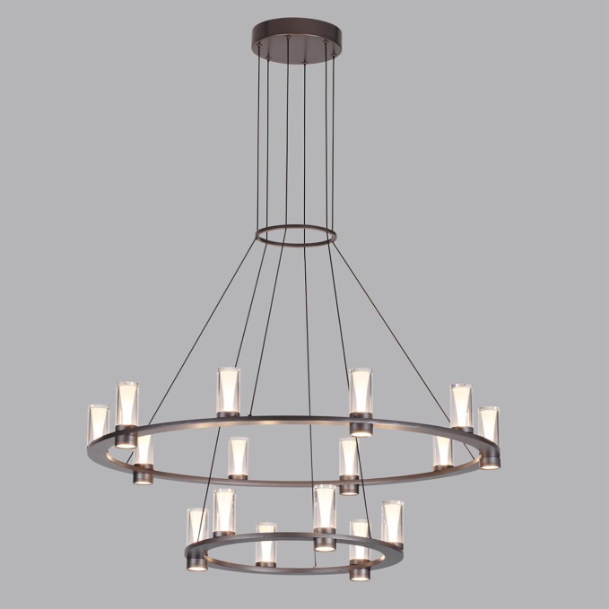 Светильник IP20 LED 93W 5960Лм 3000K 220V DEFANCE HIGHTECH ODL26 513 ODEON LIGHT 7143/110L, фото на цветном фоне 1