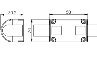 Соединитель прямой ARL-CLEAR-U15-Line (26x15mm), Arlight, 022701, изображение 3 Соединитель прямой ARL-CLEAR-U15-Line (26x15mm), Arlight, 022701, изображение 3