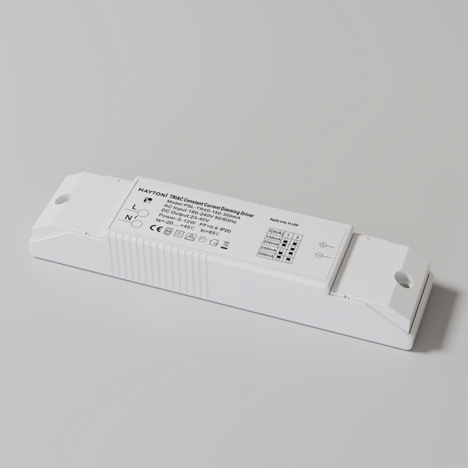 Источник питания TRIAC 5-12Вт IP20, PSL-TR40-150-300mA, изображение 1 Источник питания TRIAC 5-12Вт IP20, PSL-TR40-150-300mA, изображение 1