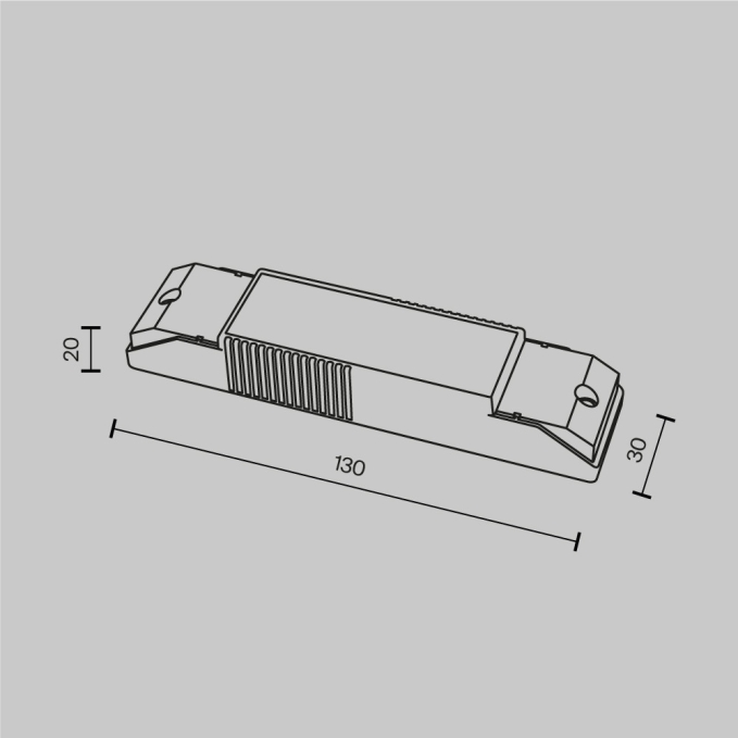 Источник питания TRIAC 5-12Вт IP20, PSL-TR40-150-300mA, изображение 3 Источник питания TRIAC 5-12Вт IP20, PSL-TR40-150-300mA, изображение 3