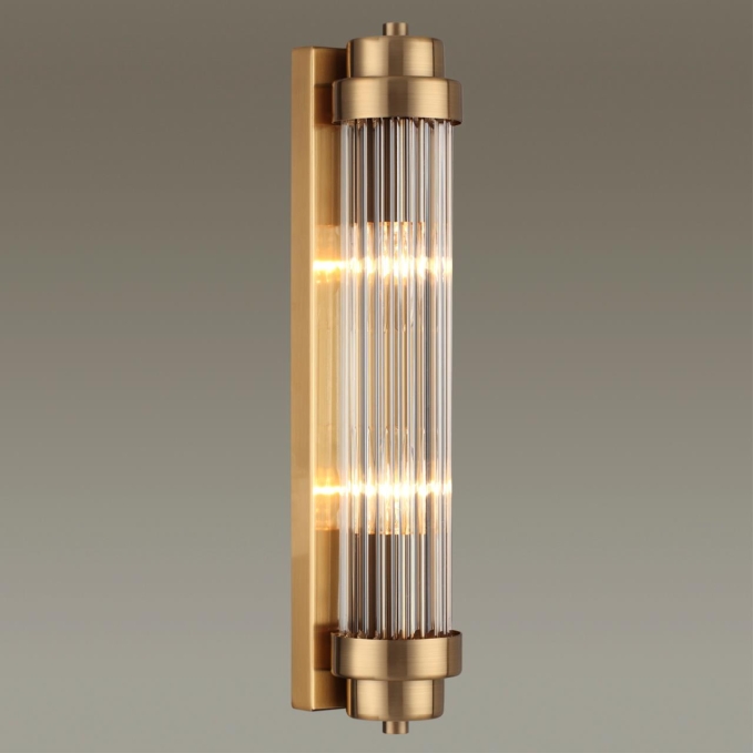 Настенный светильник E14 2*40W LORDI WALLI ODL21 467 ODEON LIGHT 4821/2W, фото на цветном фоне 1