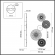 Бра LED 26W 4000K CARAMELLA L-VISION ODL_EX23 145 ODEON LIGHT 5416/26WL, схема товара