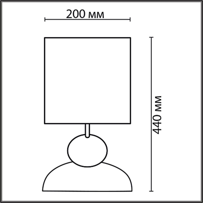 Настольная лампа E27 1*60W 220V OVONA COMFI LN26 509 LUMION 8127/1T, схема товара Настольная лампа E27 1*60W 220V OVONA COMFI LN26 509 LUMION 8127/1T, схема товара