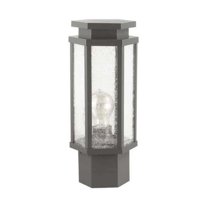 Уличный светильник на столб IP44 E27 100W 220V GINO NATURE ODL18 707 ODEON LIGHT 4048/1B, изображение 1