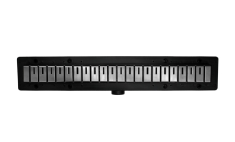 Душевой трап Plastbrno Design 2 SZA840M 40 см графит