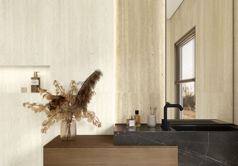 Керамогранит LCM Travertine World Crema 60x120, 60120TVW02M Керамогранит LCM Travertine World Crema 60x120, 60120TVW02M