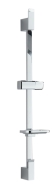 Душевая штанга Esko Samara SR720SMR хром с мыльницей Душевая штанга Esko Samara SR720SMR хром с мыльницей