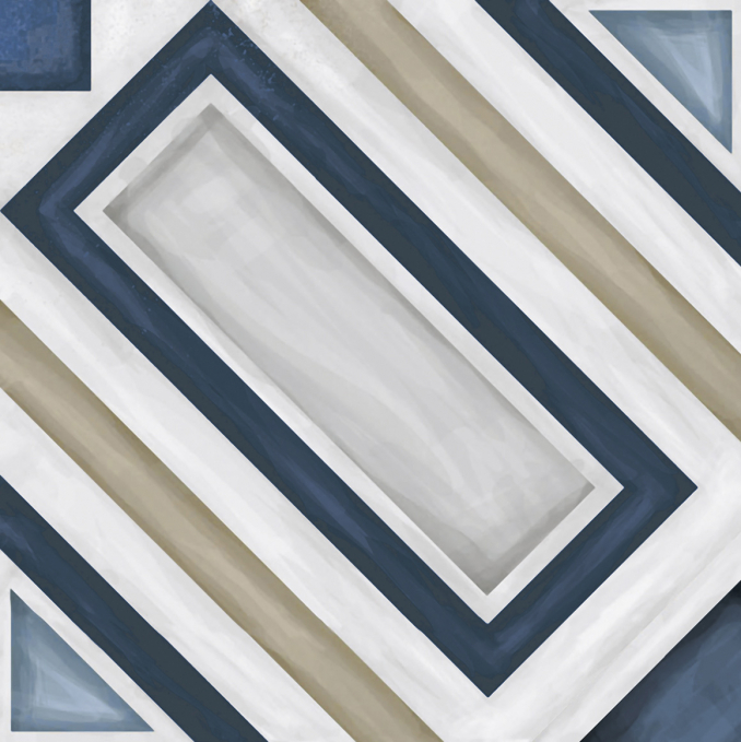 Керамогранит Smile Tile Artisan Laguna 19.8x19.8