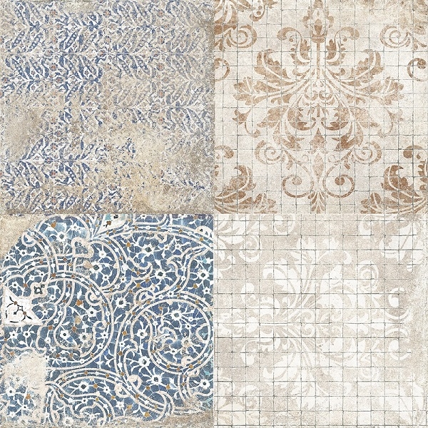 Керамогранит Mykonos Mediterranea Tabarca decors 45x45 Керамогранит Mykonos Mediterranea Tabarca decors 45x45